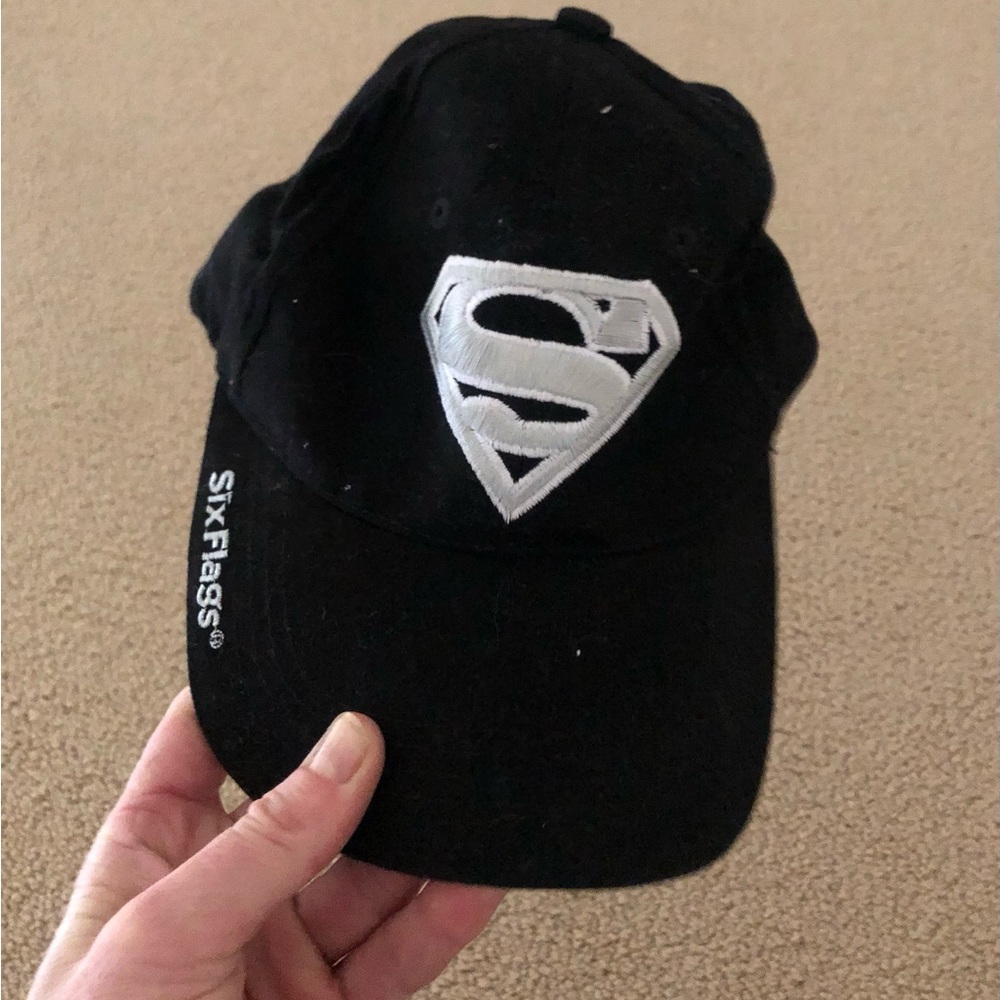 Six flags Superman baseball cap